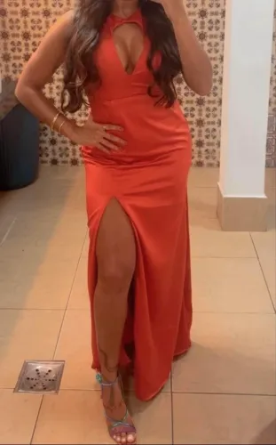 Vestido terracota