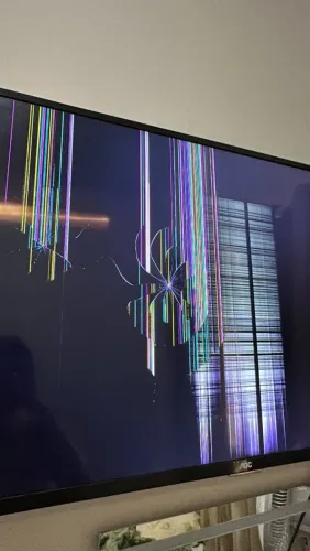 Tv com defeito