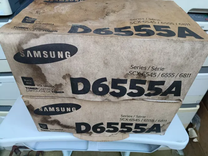 Vendo dois Toners Novos Samsung Scx-d6555a Originais. Valor unitário, Leia.