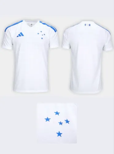 Camisa do Cruzeiro oficial 2026 - Branca