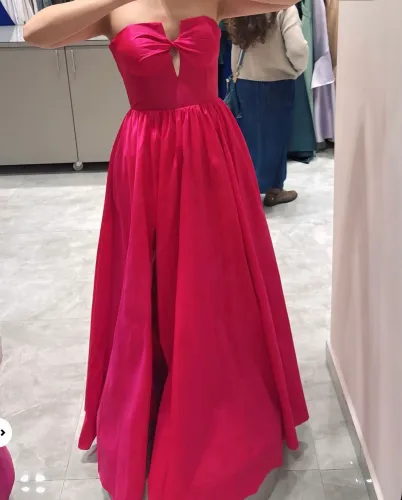 Vestido de festa pink
