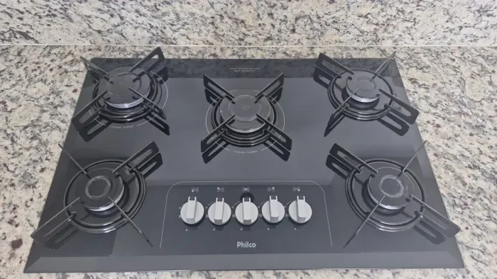 Fogão Cooktop 5 bocas Philco