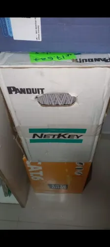 CAIXA DE CABO CAT6 PANDUIT COR CINZA