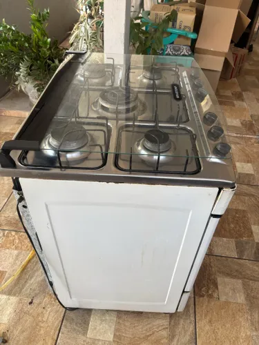 Fogão Brastemp 6 bocas branco