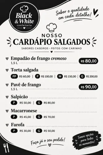 Cardápio de Fim de Ano Disponível 