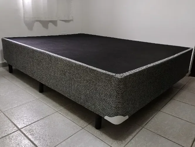 cama casal box com colchão