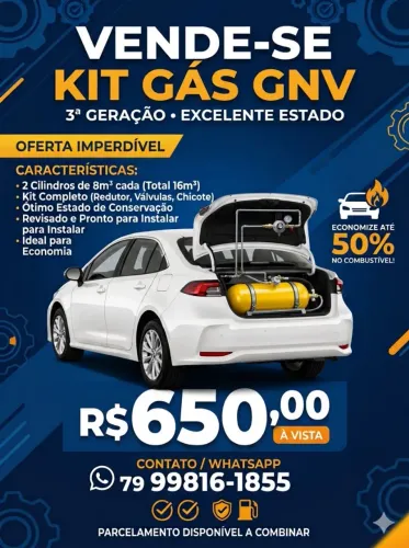 Kit 3 geração