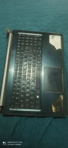 Vendo essa carcaça de notebook mas funciona só não tem a tela core i5 sétima geração placa