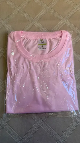 Camiseta 100% Poliéster Uniforme Sublimação Queima de Estoque