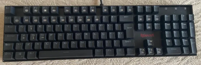 Teclado Gamer Redragon Mitra K551 Outemu Blue Switch