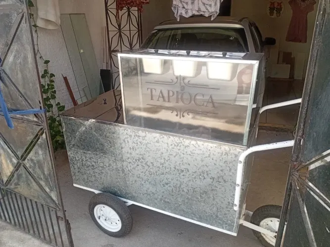 Carinho de fazer merenda