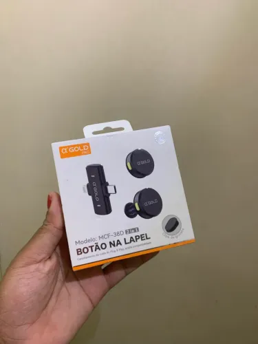 Microfone lapela