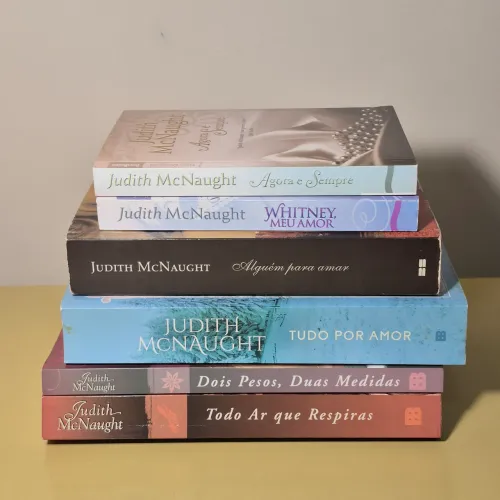 COLEÇÃO JUDITH MCNAUGHT ? 6 LIVROS