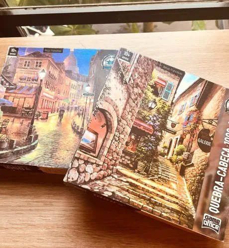 Puzzles 1000 peças 