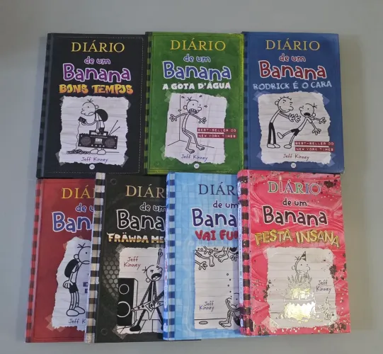 LIVROS DIÁRIO DE UM BANANA