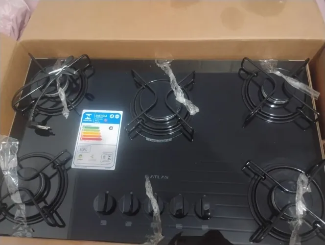 Vendo Cooktop 5 bocas na caixa