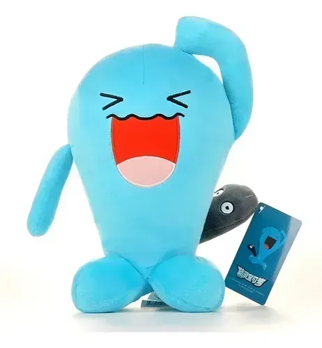 Pelúcia Pokémon Wobbuffet 23cm x 16cm