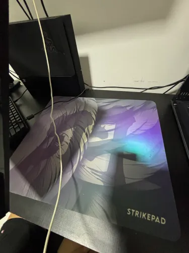 Strikepad fantech (mousepad gamer de infusão de vidro)