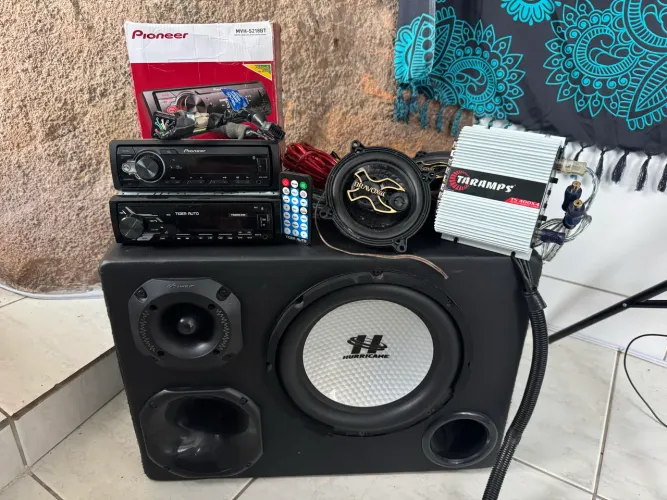 Som completo automotivo
