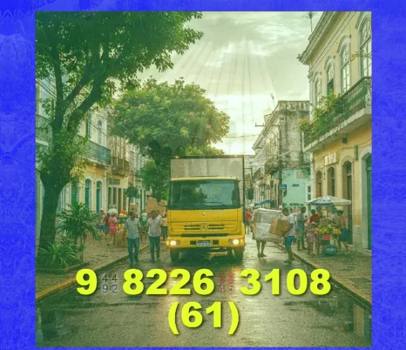 Frete rápido e barato! Faço entregas hoje mesmo! Entre em contato!