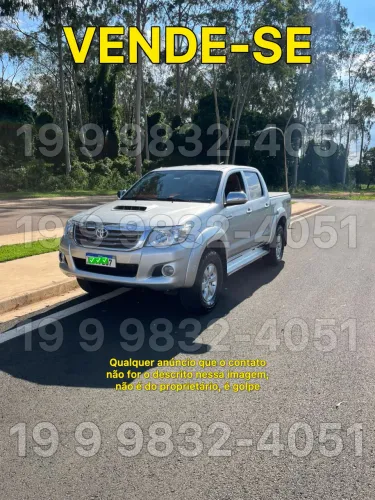 Toyota Hilux CD SRV D4-d 4X4 3.0 TDI Diesel AUT 2013