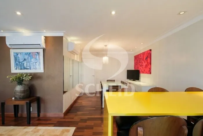 Apartamento para Alugar no Paraíso 160m², 3 Suítes, 3 Vagas, Mobiliado