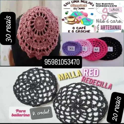 Redinhas a crochet 