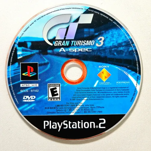 Gran Turismo 3 original ps2 Playstation 2
