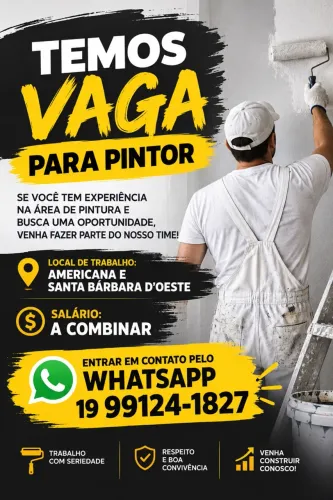 Vagas de pintor