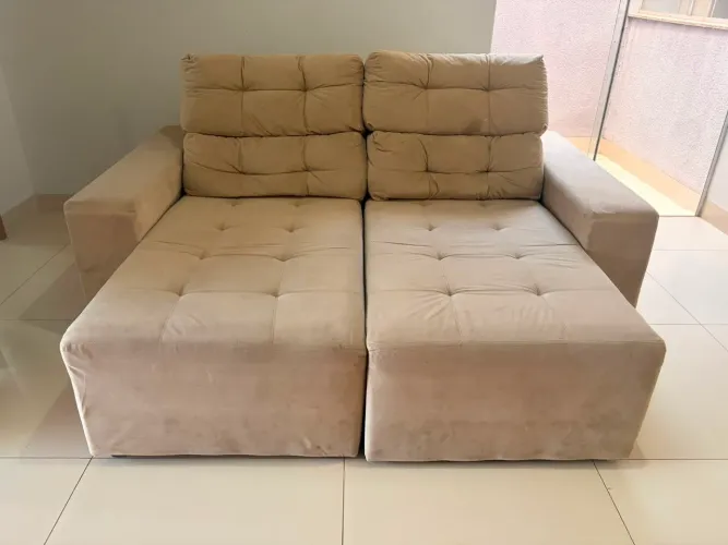 Sofá Retrátil 2 lugares