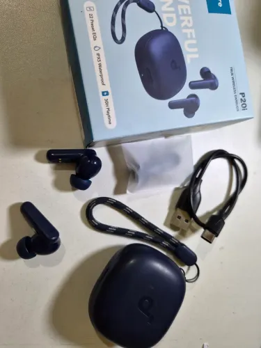 Fone Bluetooth Anker P20i (bateria dura 5 dias)