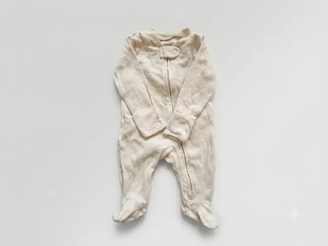 Macacão Carter's Newborn (Recém-Nascido) Listrado Algodão - Semi Novo