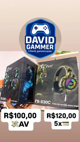 FONE HEADSET CAMUFLADO COM LED DE ALTA QUALIDADE, FONE GAME GAMER