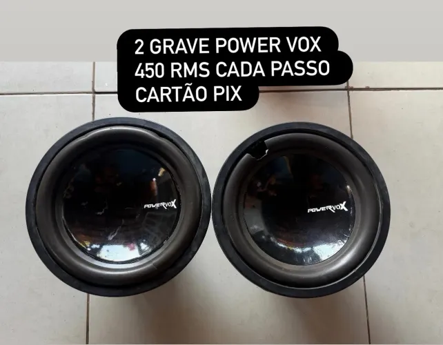 Grave Power Vox 450rms cada