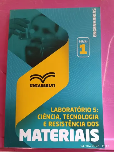 Livro de faculdade: Laboratório 5: Ciência, tecnologia e resistência dos materiais 