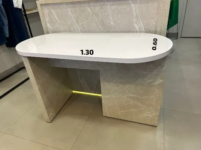 Mesa 100% MDF  Tampo Laminado
