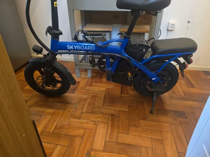 Bicleta eletrica dobrável (defeito no motor)