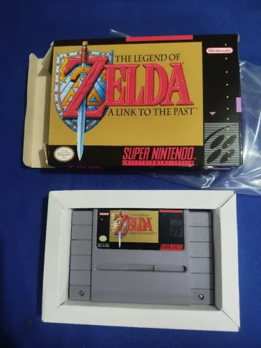 Zelda do Super Nintendo Original + caixa repro