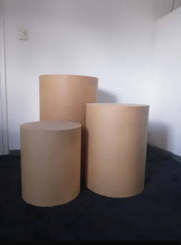 Trio de cilindros MDF