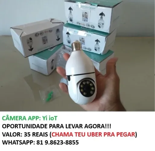 CAMERA WIFI POR 35 REAIS