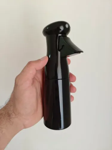 Frasco Spray Borrifador Contínuo Preto 200ml