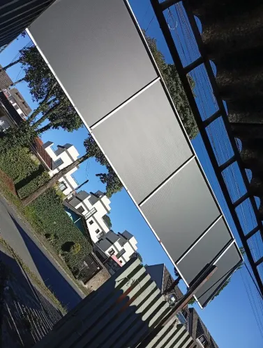 Fachada 4 metros por 1 metro