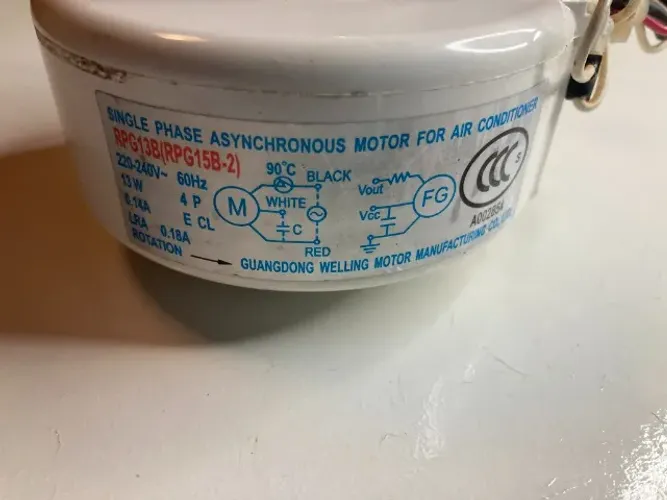 Motor Evap Ar Condicionado Midea Rpg13b Rpg20b Ykfg-20-4-10l (Usado)