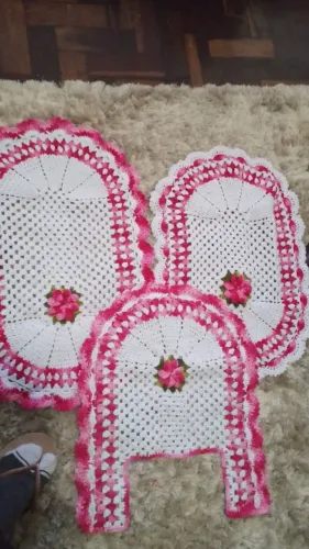 Tapete de banheiro kit
