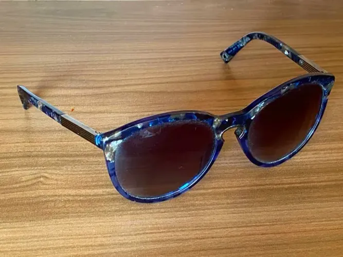Óculos de Sol Christian Dior Original - Acetato Azul