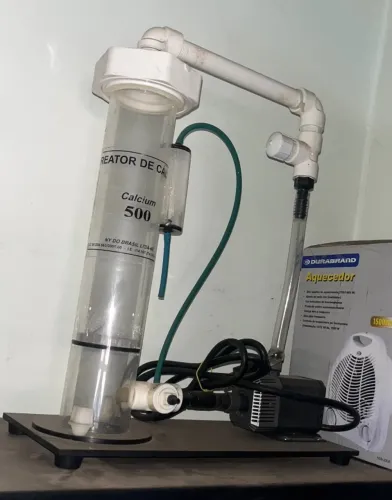 reator de calcio NY500 calcium para aquarios marinhos de até 500Litros