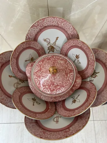 Jogo de Igbá Completo de Porcelana com Bacia (Material de Santo / Axé)