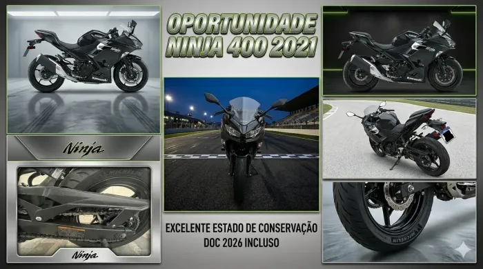 Moto Impecável todas as revisões feitas!