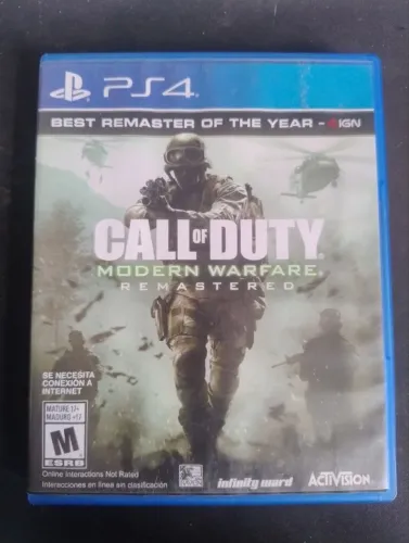 Call of Duty Modern Warfare Remastered Ps4