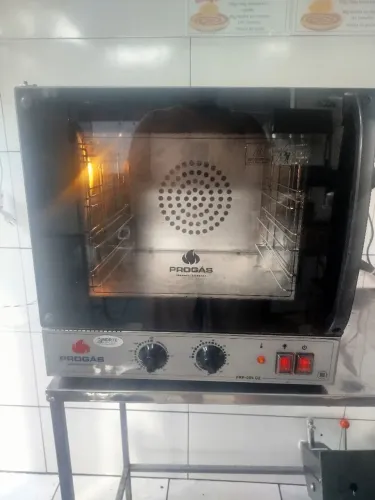 Forno Turbo Elétrico 4 Esteiras PRP-004 G2 Progás 220V Preto